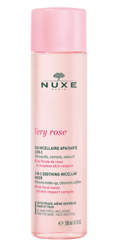 Nuxe Very Rose Eau Micellaire 3en1 Visage et Yeux Pn 200Ml