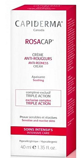 Capiderma Rosacap Creme Anti Rougeurs 40Ml
