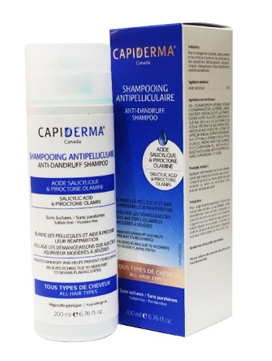 Capiderma Shamp Anti Pelliculaire 200Ml
