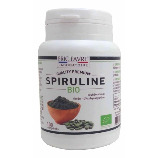 Eric Favre Spiruline Bio 100Cp