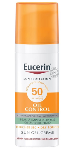 Eucerin Sun Toucher Sec Gel Creme Oil Controle