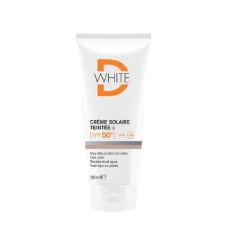 D White Creme Solaire Teintee Spf 50