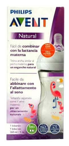 Avent Bib Natural Scf070/21 Flaming 260Ml