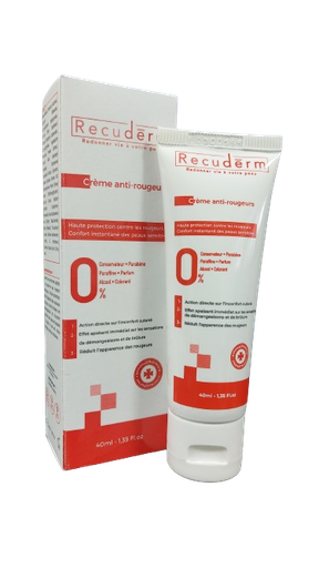 Recuderm Creme Anti Rougeurs 40Ml