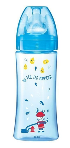 Dodie Bib Initiation+330Ml Bleu Pompier +6M Tet Ronde 3 Vit D3