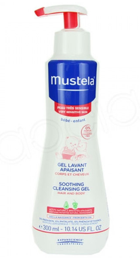 Mustela Gel Lavant Apaisant 300Ml