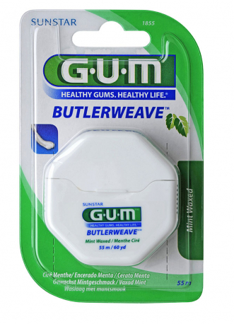 Gum Fil Dentaire 1855 Butlerweave Menthole Cire