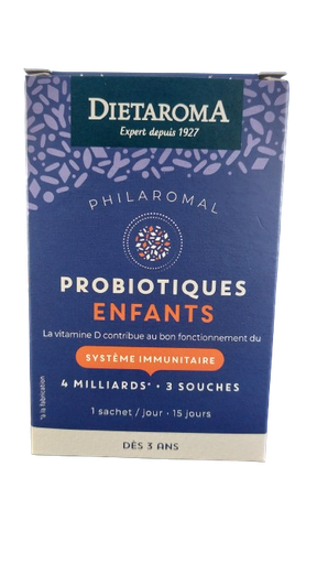 Dietaroma Philaromal Probiotiques Enfants 15 Sachets