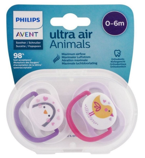 Avent Suc Ortho 0-6M Girl Peng SCF080/06