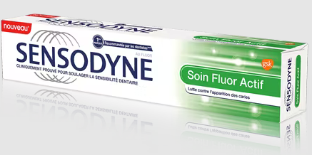 Sensodyne Soin Fluor Actif 75Ml
