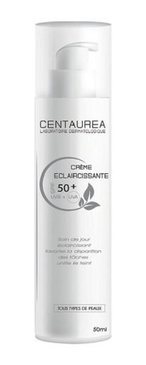 Centaurea Creme Eclaircissante Spf50+ 50Ml