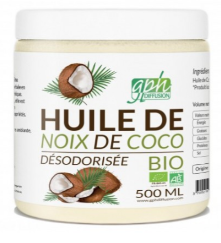 Bio Gph Huile De Noix De Coco 500Gr