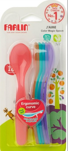 Farlin 7Pcs Cuillere A12M+ BF237A