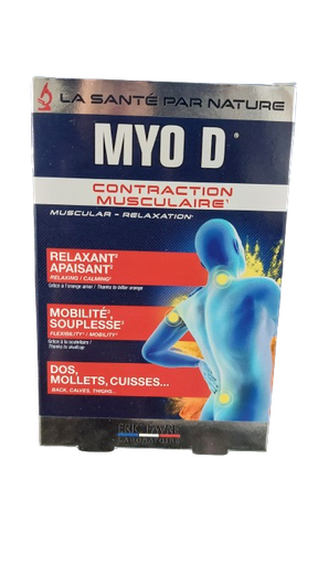Eric Favre Myo D Contraction Musculaire 30Cp