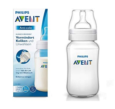 Avent Bib Classic Anti Colic 330Ml 11Oz Scf816/61