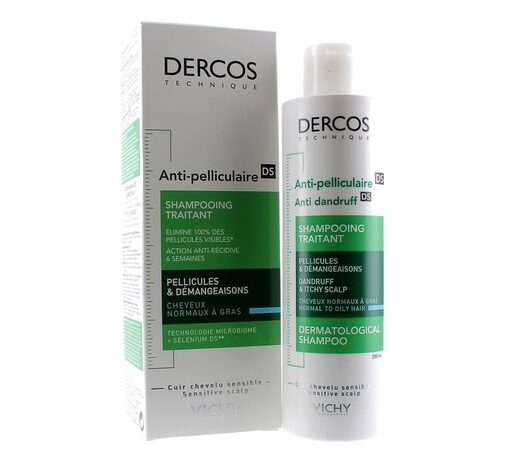 Vichy Dercos Shamp Anti Pelliculaire Cheveux Gras 200Ml