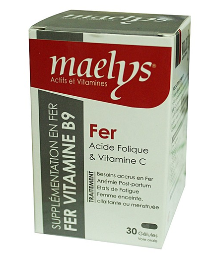 Maelys Fer 30 gelules