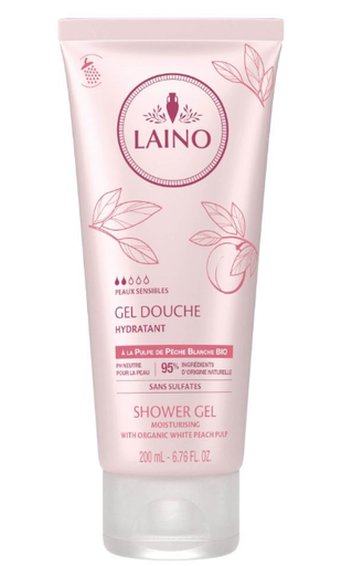 Laino Gel Douche A La Puple De Peche Blanche 200Ml