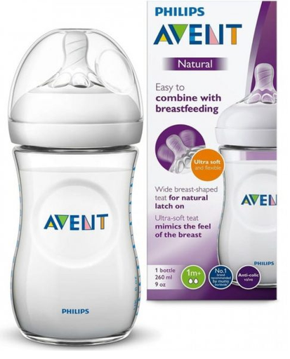 Avent Bib Natural 260Ml/9oz SCF033/17