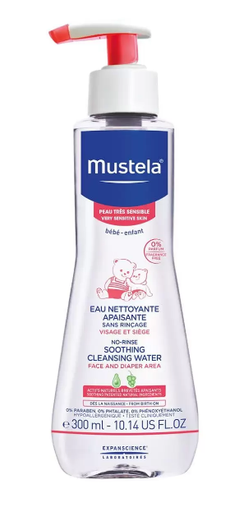 Mustela Eau Nettoyante Apaisante 300Ml