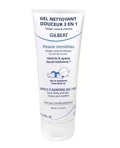 Gilbert Gel Nettoyant Douceur 3en1 200Ml